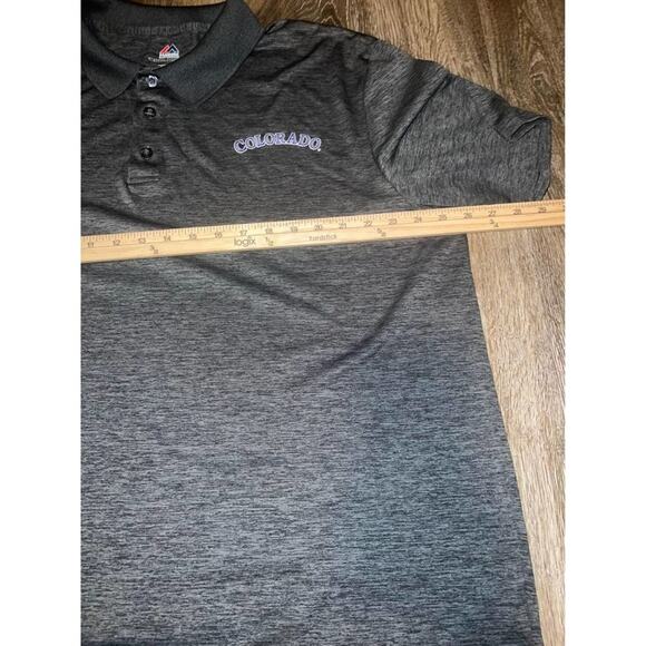 Majestic Cool Base Colorado Men's Polo - Picture 5 of 7